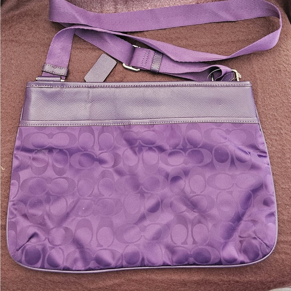 New Coach Purse SV/Violet